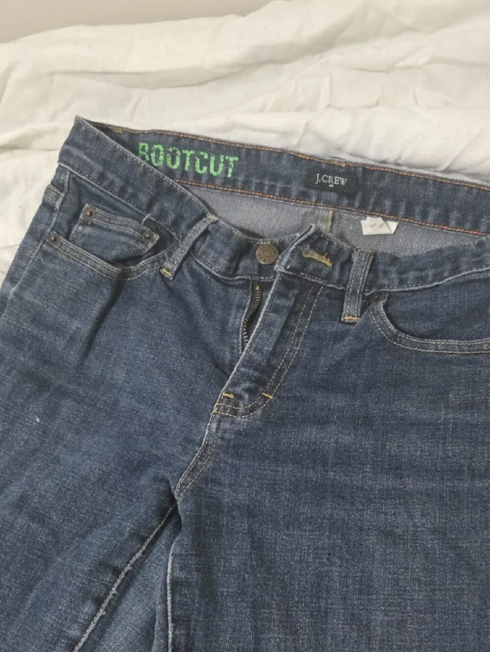 J. Crew Dark Indigo Bootcut Jeans